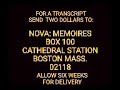 NOVA Funding Credits WGBH Boston Logo PBS