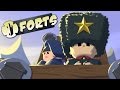 Forts - Defeating the Demo Campaign! - Let's Play Forts Campaign Gameplay