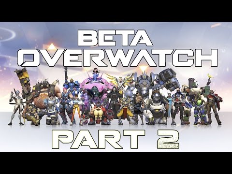 Overwatch (Beta) - Let's Play - Part 2 - [Offense] - "Kobe Launching" | DanQ8000