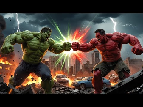 HULK vs RED HULK || Full Action Movie (4K)