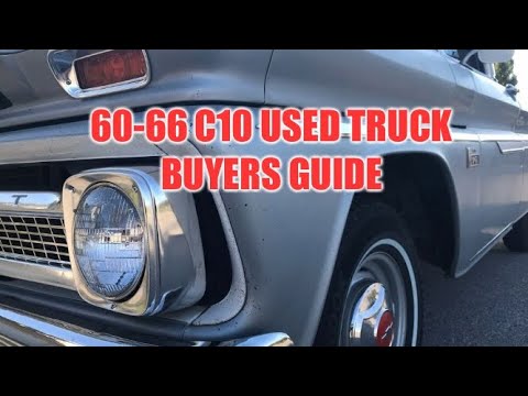 1960-1966 C10 & GMC Truck Buyers Guide! Project or Driver some stuff you need to know!