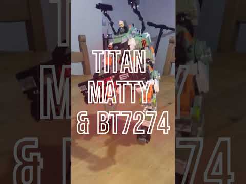 Titanfall BT7274 lego figurine.