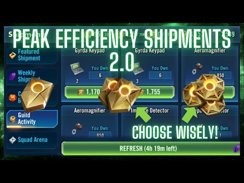Finding the Best Value for All Shipment Currencies - Shipment Farming Guide Post-Krayt Raid