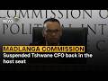 Madlanga Commission Suspended Tshwane CFO Back In The Host Seat