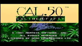 Sega Megadrive - Caliber .50