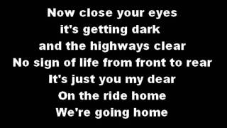 Blue October - She's My Ride Home Lyrics