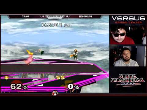 VS Weekly 4/24/16 - WInners R3 - ZIdane (Fox) vs HoodMelon (Peach) - Melee