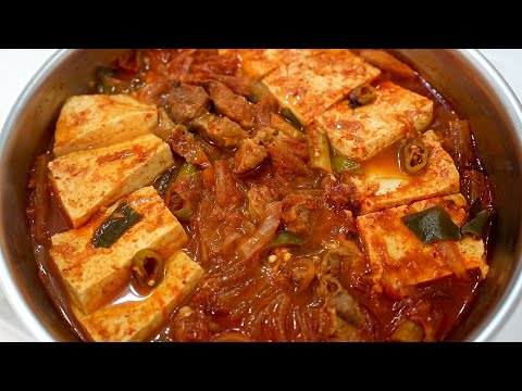 김장전에 집에 묵은지 없애기! 사태넣고 맛있게 짜글이로 해결해요 🥘