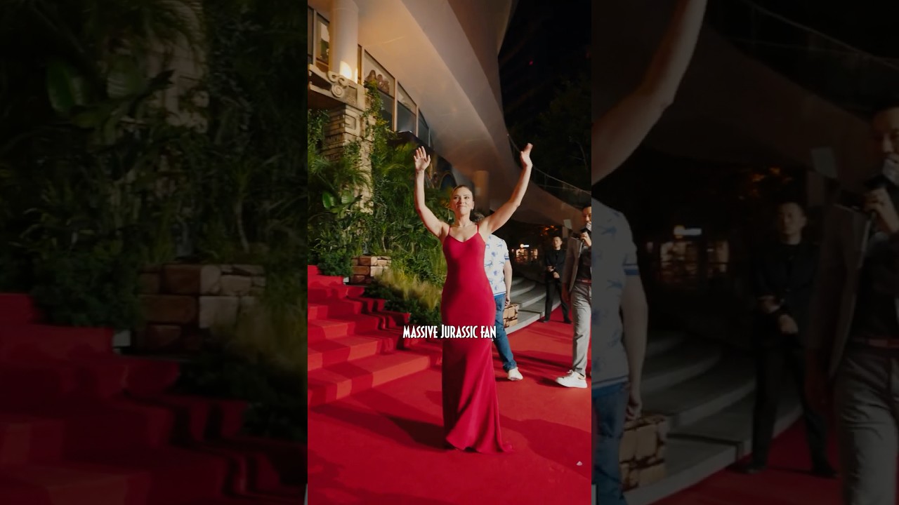 Jurassic World Rebirth 🤝 Shanghai. Don’t miss the new movie only in theaters in TWO days!