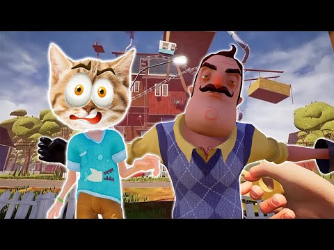 WİLSON DAYI BENİ ÇOK ÖZLEMİŞ 😊 - Hello Neighbor Mod