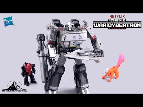 @Netflix @TransformersOfficial War For Cybertron Voyager Class MEGATRON Video Review