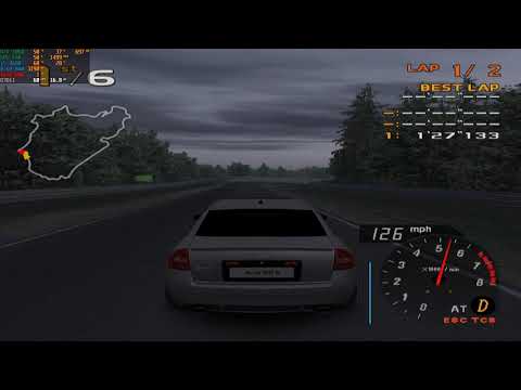Enthusia Professional Racing - "Audi RS6" Gameplay [2160p60]
