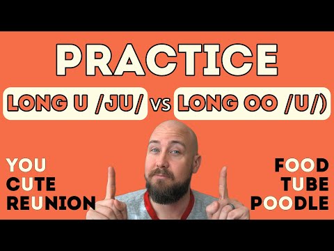 Practice long U vs long OO | American English Pronunciation