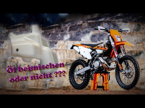Benzin pur fahren oder Öl Gemisch Premix!? 2 Takt Einspritzer KTM TPI Husqvarna TEi GasGas EC300
