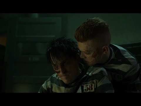 Jerome Valeska Pays Penguin A Visit In Arkham Asylum (Gotham TV Series)