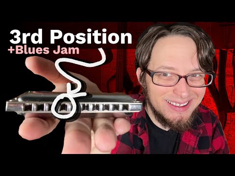 the OTHER WAY to play the BLUES - 3rd Position on Harmonica