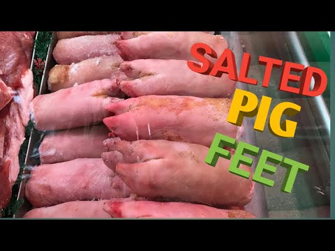 How To Make Ghana Salted Pig 🐖 Feet|Abena’sKitchen