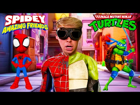 SPIDER-MAN X TEENAGE MUTANT NINJA TURTLES!