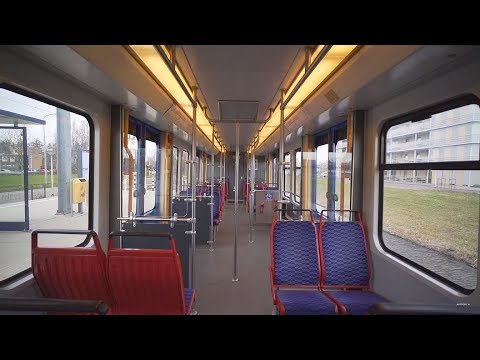 Netherlands, Amstelveen / Amsterdam, metro 51 ride from Westwijk to Zuid