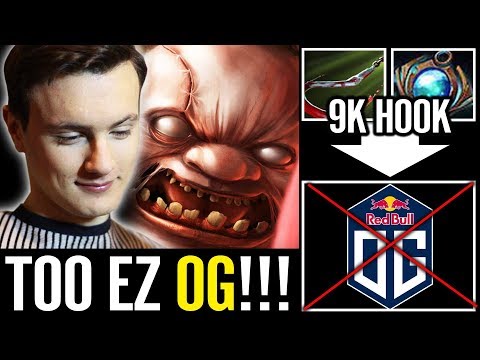 MUST WATCH Miracle SUPPORT PUDGE vs OG Dota 2 Pro