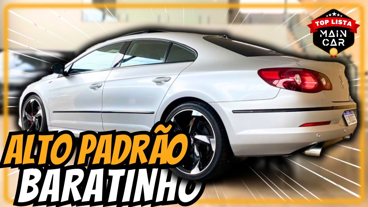5 Carros PREMIUM de LUXO BARATOS | DÚVIDO você não querer🔥