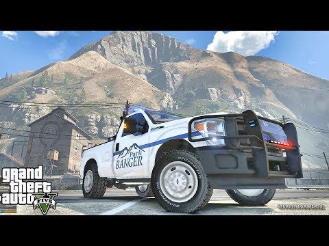 GTA 5 MODS LSPDFR 811 - PARK RANGER PATROL!!! (GTA 5 REAL LIFE PC MOD)