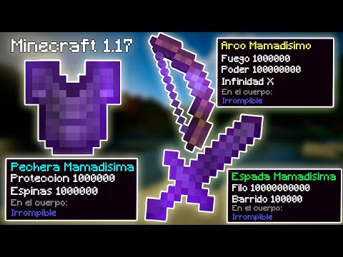COMO ENCANTAR al NIVEL 1000 o INFINITO en MINECRAFT | TRUCOS DE COMANDOS MAMADISIMOS
