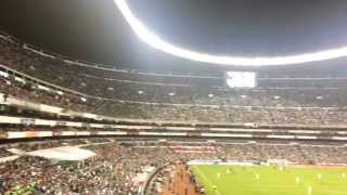 El Estadio Azteca Cantando el Cielito Lindo (México vs Israel) Despedida de Cuauhtémoc Blanco
