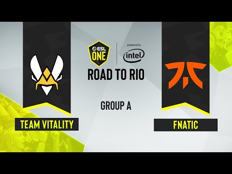 CS:GO - Fnatic vs. Team Vitality [Inferno] Map 2 - ESL One: Road to Rio - Group A - EU