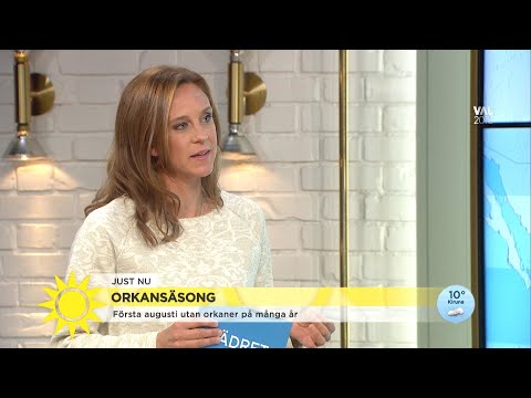 Nu är orkansäsongen här - så blåser vindarna i Atlanten - Nyhetsmorgon (TV4)