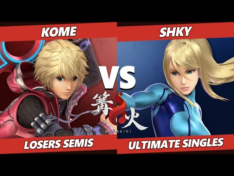 Kagaribi 1 Losers Semis - SG8 | Kome (Shulk) Vs. shky (ZSS) Smash Ultimate SSBU