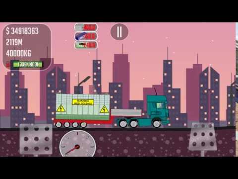 Game Trucker Joe is transporting a transformer to the construction of a nuclear power plant