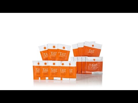 TanTowel HalfBody   FullBody Plus Towelettes 16piece Kit