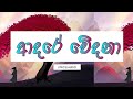 Adare Wedana (Lyrics) - Shane Zing