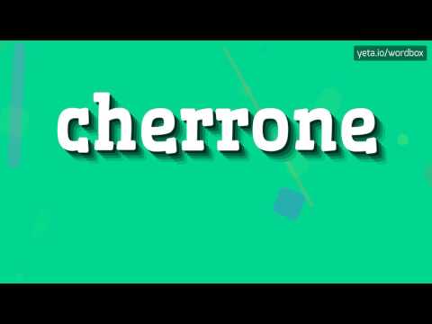 CHERRONE - HOW TO PRONOUNCE IT!?