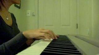 Playing around on piano, opening of "Calm Americans" by Elliott