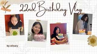 Download the video "MY 22ND BIRTHDAY - SINH NHẬT TUỔI 22: happy time bên gia đình, bạn bè và đồng nghiệp I elisary"