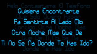 Contestame El Telefono - Alexis Y Fido Ft. Flex - YMP (Official Lyrics) HD