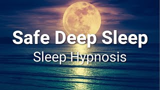 Fall Asleep with No More Nightmares ~ Deep Sleep Hypnosis for Inner Peace (Dark Screen)