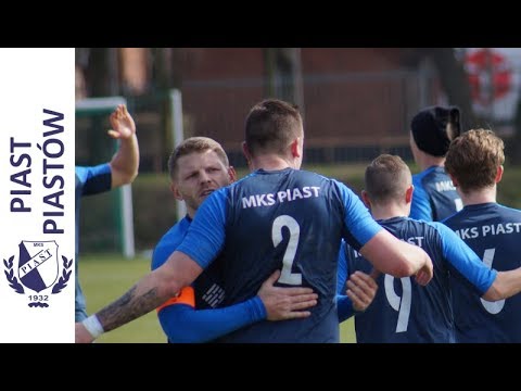 MKS Piast Piastów - Pogoń II Grodzisk Maz. 6:0 skrót meczu (24.03.2019)