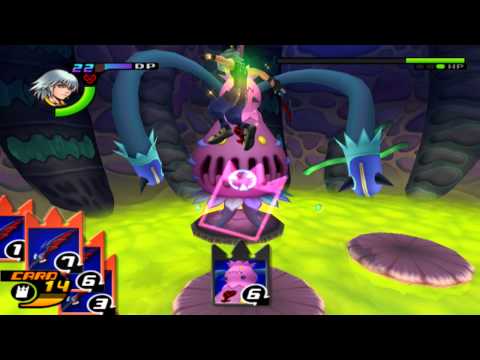 Kingdom Hearts Re:CoM R/R - Parasite Cage (No Damage) (No Sleights) (No Duels) (No Enemy Cards)