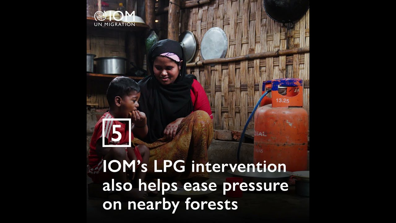 @iommigration's #lpg intervention in #rohingya #refugee camps, #coxsbazar, #bangladesh