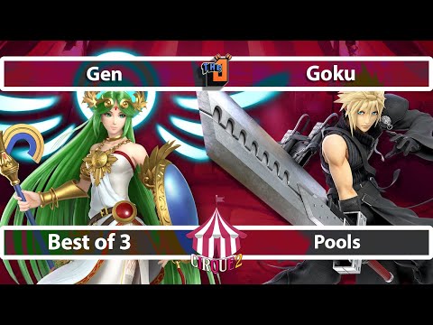 Gen (Palutena) vs Goku (Cloud) - Cirque 2 Smash Ultimate - Pools
