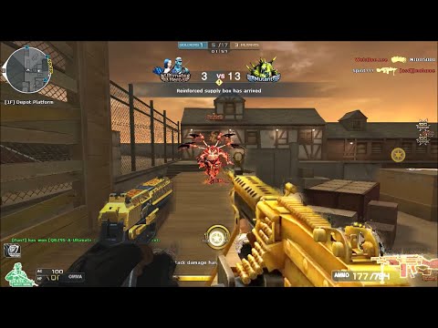 Crossfire NA 2.0 : 249 Minimi Gold - Hero Mode X - Zombie V4