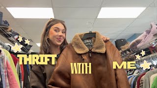 THRIFT WITH ME! How I go thrifting, Pinterest-inspired haul, how to thrift, thrift haul