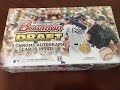 2017 Bowman Draft Baseball Cards Jumbo Box Break