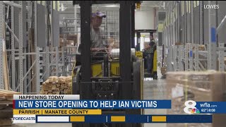 Everything was just destroyed: New Lowe's opens in Manatee after Hurricane Ian