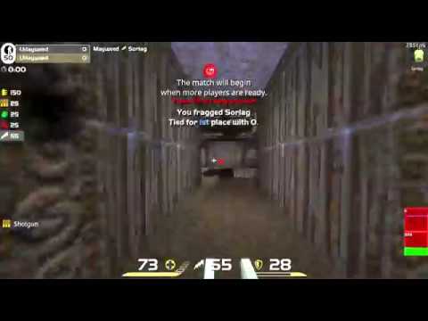 QuakeWorld's DM4 ported to Quake Live