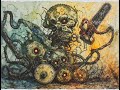 Otto von Schirach - La Sangre Del Dedo Intelecto  - Mecha Rust Cosmic Horror Sample_AI