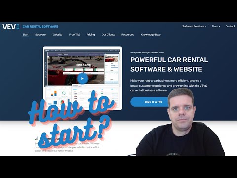 How To Start With VEVS Car Rental Software